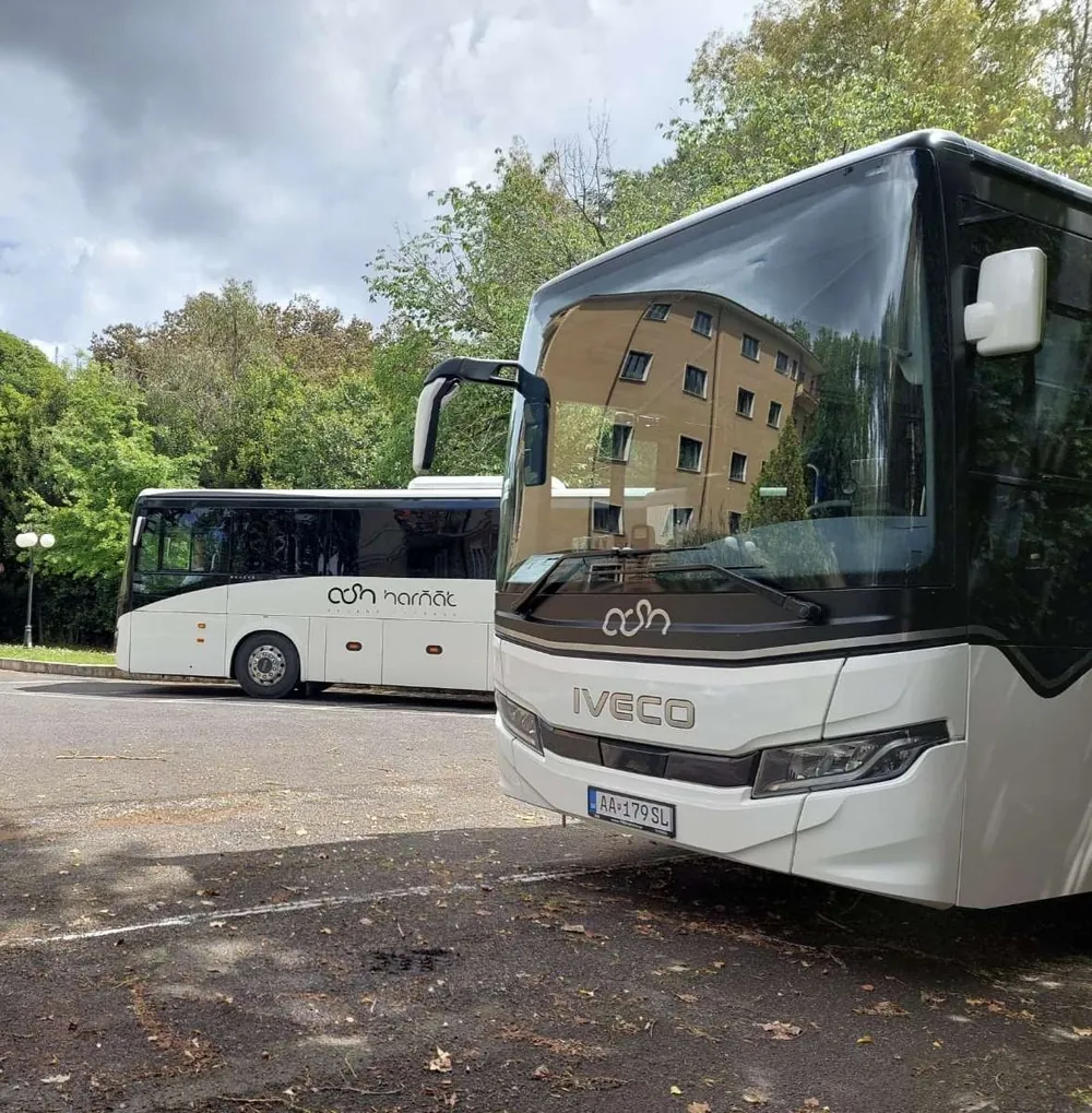 Autobus Harňák pripravený na zájazdovú a firemnú dopravu